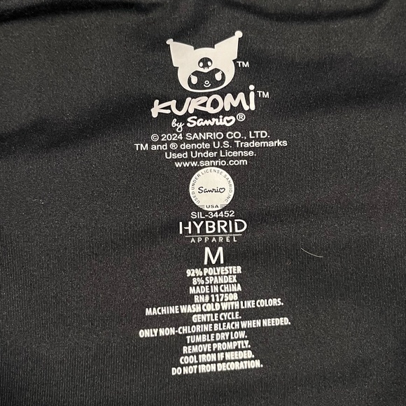 Kuromi Rue21 Women’s Bodysuit Black & Pink - Picture 7 of 9